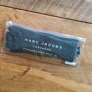 Marc Jacobs Cashmere Fingerless Gloves - Grey